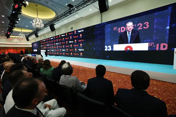 Başkan Erdoğan savunmadaki ihracat hedefini açıkladı: 6 milyar dolar! TCG Anadolu için sipariş almaya başladık-7