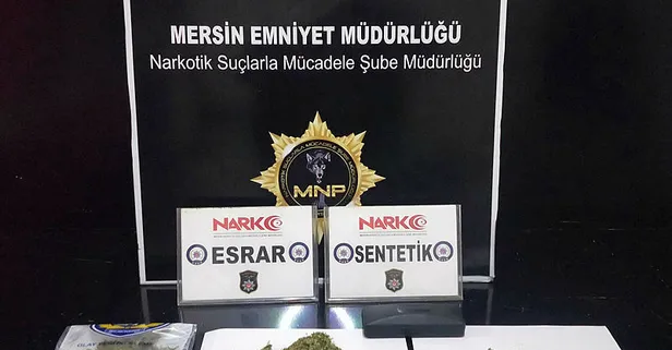 Mersin'de uyuşturucu operasyonunda 4 şüpheli yakalandı