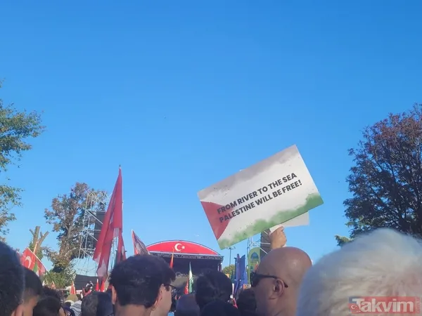 Takvim.com.tr, Ayasofya'da! Binlerce kişi Filistin için meydanlara akın etti | İşte o anlar... - 35