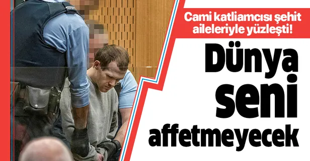 Yeni Zelanda'daki cami katliamcısı Brenton Tarrant ilk kez faillerinin aileleriyle konuştu!