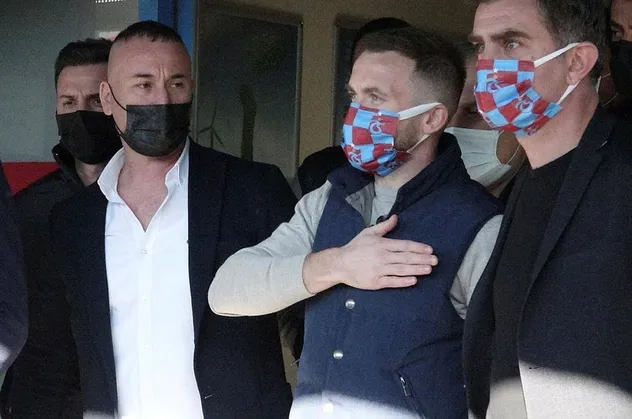 Trabzonspor'un yeni transferi Edin Visca şehre geldi: Kulübün 160. yabancı transferi oldu