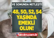 EYTye gerek kalmıyor! Ve sonunda netleşti! 48, 50, 52 ve 54 yaşında emekli olun! İstifa eden çalışana tazminat ödeniyor!