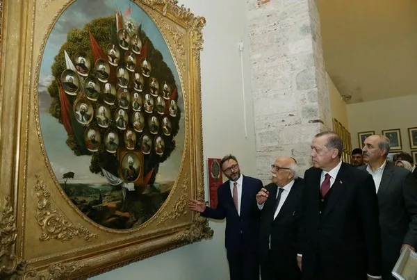 Cumhurbaşkanı Erdoğan, Hırka-i Saadet'i ziyaret etti-8