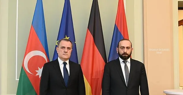 Berlin’de Azerbaycan-Ermenistan zirvesi! Dışişleri Bakanları Ceyhun Bayramov ve Ararat Mirzoyan barış anlaşması için bir araya geldi