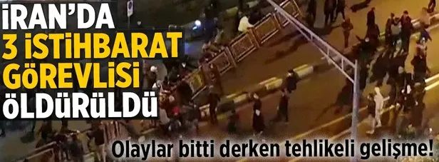 İran’da 3 istihbarat görevlisi öldürüldü