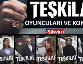 TRT 1’de Teşkilat dizi oyuncuları kimler?
