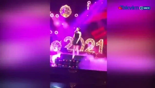 İşte Burcu Özberk'in O Ses Yılbaşı özel performansı! O Ses Yılbaşı 2021'de Burcu Özberk söyledi Murat Boz kendinden geçti