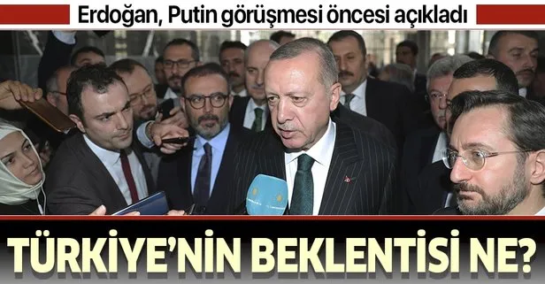 Son dakika: Başkan Erdoğan’dan Putin ile görüşmesi öncesi kritik mesaj: Beklentimiz bölgede ateşkesi sağlayabilmek