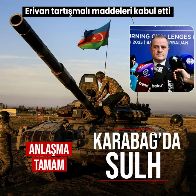 Azerbaycan ve Ermenistandan barış uzlaşısı! Tüm maddeler üzerinde anlaşma sağlandı