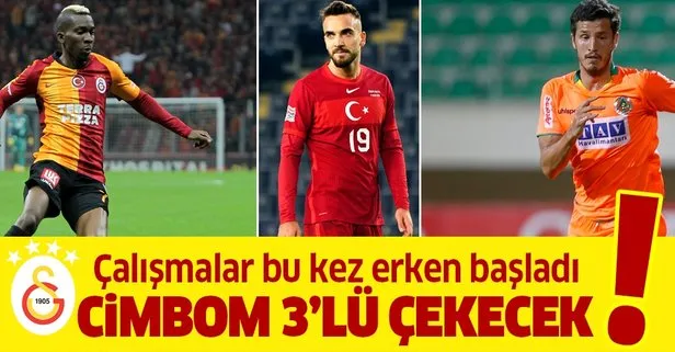 Galatasaray transferde 3 yıldızı gözüne kestirdi! Kenan Karaman, Salih Uçan ve Onyekuru...