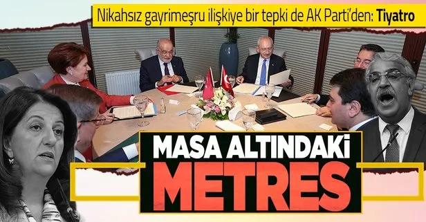 6 muhalif parti HDPKK ile gizli ilişki yaşayacak! Hiç kimsenin yemediği siyasi hile
