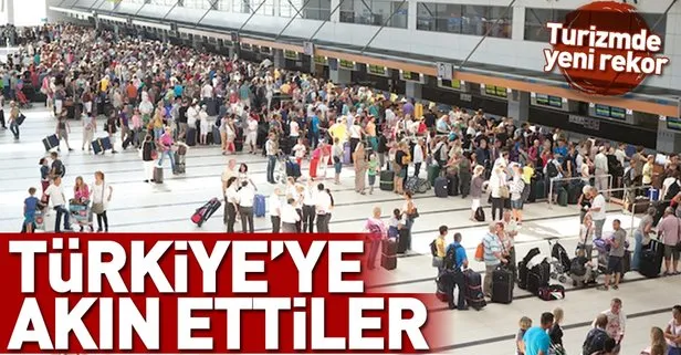 Rus, Alman ve İngiliz turistler Türkiye’ye akın etti