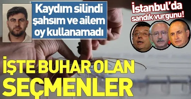 İşte Büyükçekmece'de buhar olan seçmenler