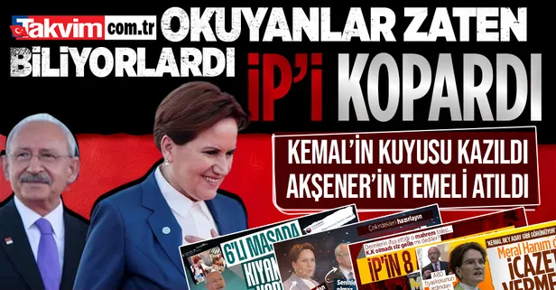 Meral Akşener'den Kılıçdaroğlu'na karşı hamle! İYİ Partililer adaylık zeminini oluşturmak için harekete geçti: Masa derin çıkmazda