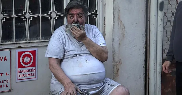 Patates kızartmak için ocaktaki tavaya yağ koyup uyuyakalan yaşlı adam ölümden döndü!