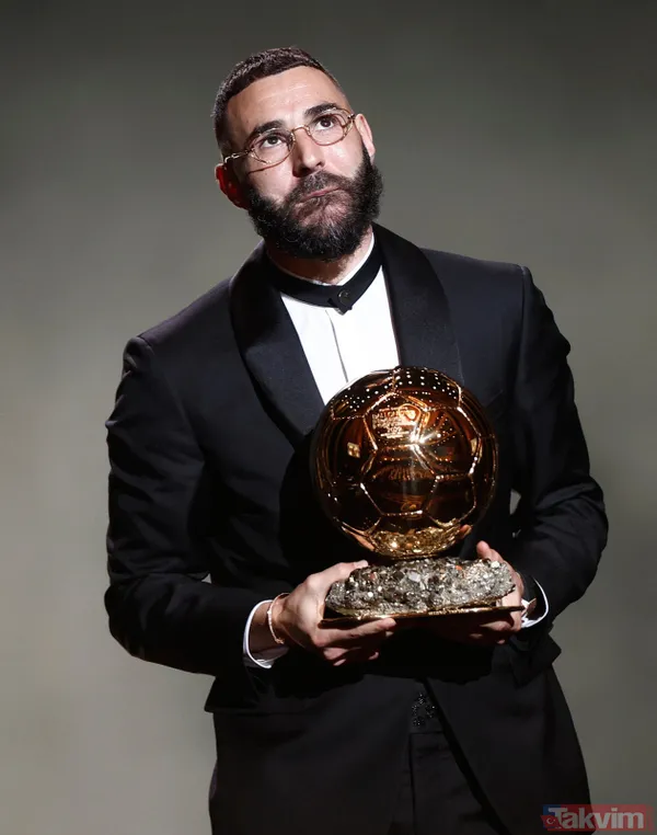 Son dakika: 2022 Ballon d'Or ödülünün sahibi Karim Benzema - 16