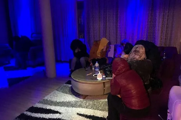 Ankara'da "spor salonu"na fuhuş baskını
