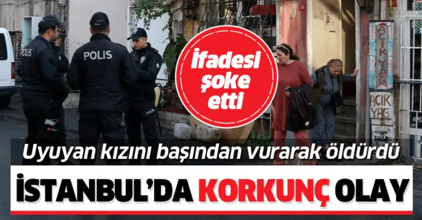 İstanbul’da korkunç olay! Emekli başkomiser kızını başından vurdu