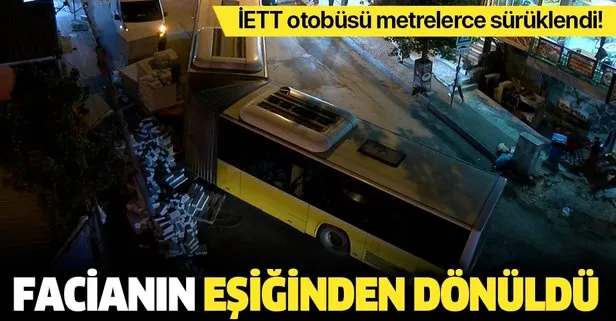 Son dakika: İstanbul Sultangazi’de İETT otobüsü ortadan ayrıldı: Facianın eşiğinden dönüldü