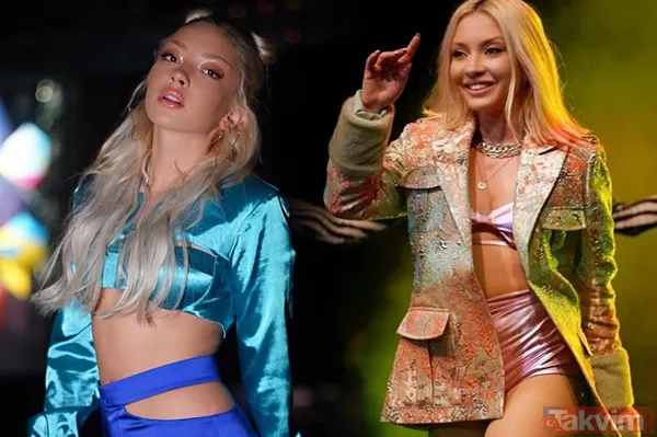 Ece Seçkin'in çöl pozları sosyal medyayı salladı! Abu Dhabi'ye giden Ece'yi görenler: "Çöl kraliçesi buraları yıktı geçti" - 1