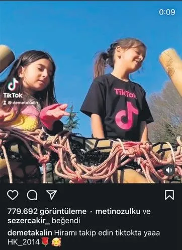 Demet Akalın'ın kızı Hira, Tiktok'ta Özgür Balakar'a 7 bin TL gönderdi ortalık karıştı: 'Paralı emoji' uyanıklığı...-10