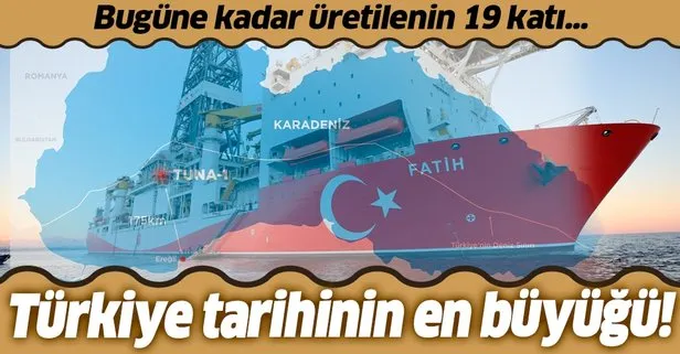 Türkiye tarihinin en büyük doğal gaz keşfi!