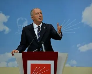 CHP’de çarşı karıştı! Muharrem İnce’den veryansın...