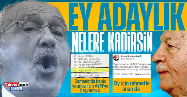 Kılıçdaroğlu'nun 'Erbakan' ikiyüzlülüğüne tepki yağdı: Geçiniz sizi iyi tanıyoruz