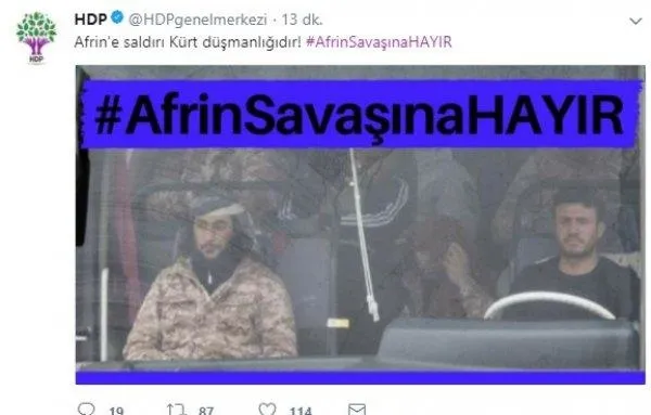 HDP Afrin operasyonu sırasında PKK'lılara ağlıyor-1