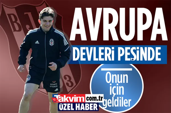 Son dakika Beşiktaş haberleri... Beşiktaş'ın genç yıldızı Rıdvan Yılmaz için Avrupa devleri resmen sıraya girdi!-1