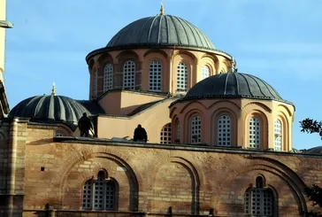 79 yıl sonra ezan sesi! CHP’nin müzeye çevirdiği Kariye Camii’nde restorasyon çalışmalarında sona gelindi!