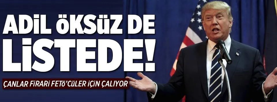 Adil Öksüz de listede