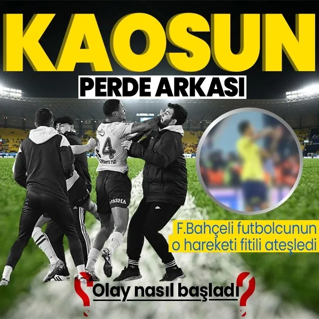 Kaosun perde arkası | Fenerbahçe-Trabzonspor maçında olay nasıl başladı! Oosterwoldenin hareketi fitili ateşledi