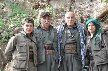 Sağdan-sola: Hülya Mercen, Duran Kalkan, Ali Haydar Kaytan