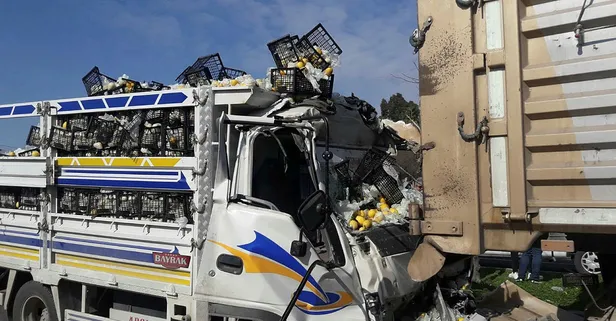 Mersin'de feci kaza!