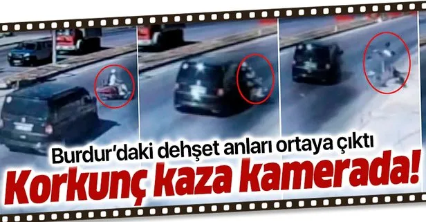 Son dakika: Burdur’da Pelin öğretmenin öldüğü kaza kamerada