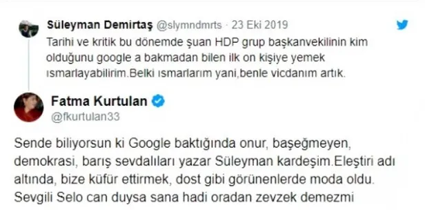 Demirtaş'ın kardeşi ile HDP'liler birbirine girdi: Selo can duysa sana zevzek demez mi?-1