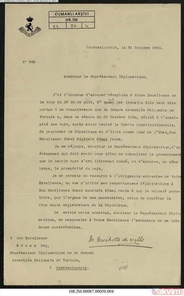 102. yılında belgelerle Cumhuriyet! Arşivden neler çıktı - 31