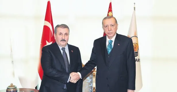 BBP lideri Mustafa Destici: Recep Tayyip Erdoğan’ın yanındayız