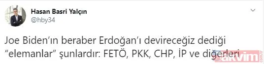 Başkan Erdoğan'ı ve Türkiye'yi küstahça hedef alan ABD'li Joe Biden'a tepki yağdı! - 13