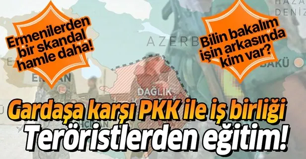 Azerbaycan'a karşı PKK'dan eğitim alacaklar!