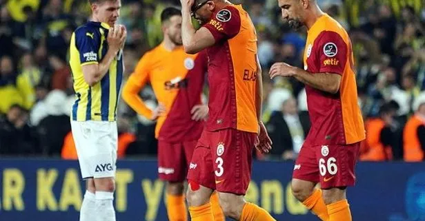 Derbide Fenerbahçe’ye kaybeden Galatasaray tarihinin en kötü dönemlerinden birini yaşıyor