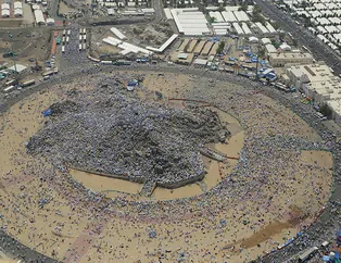 Arafat havadan görüntüledi
