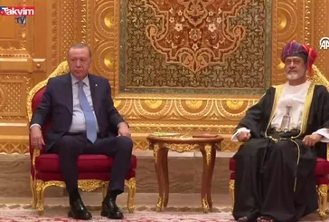Başkan Erdoğan Umman Sultanı ile görüştü