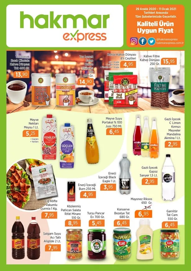 Hakmar Express aktüel indirimleri! Hakmar 11 Ocak 2021 Hakmar Express aktüel indirimleri! Hakmar 11 Ocak 2021