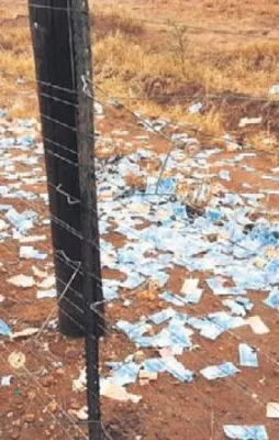 Gökten dolar yağdı