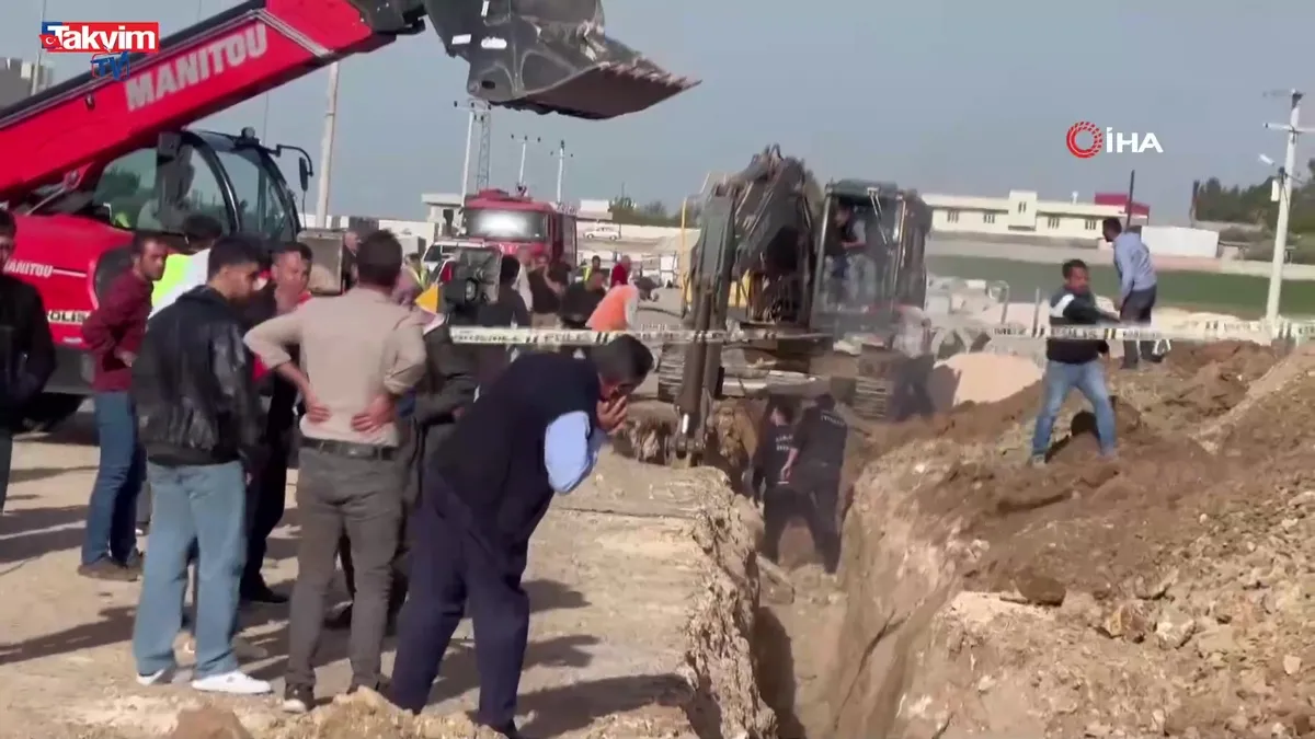 Ceylanpınar'da göçük: 3 işçi vefat etti!