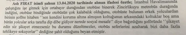 Fazilet durağı soruşturmasında çarpıcı gelişme: Otobüs şoförü de İBB’nin sefer azaltma uygulamasına tepki göstermiş!-1