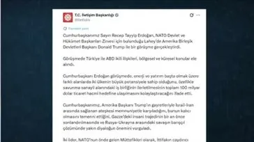 Erdoğan-Trump zirvesi bitti