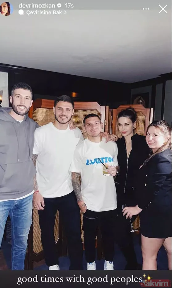 Galatasaraylı Mauro Icardi ve Devrim Özkan aşk mı yaşıyor herkes fotoğraftaki detaya kilitlendi! Bu hikayede yanan Torreira oldu - 10